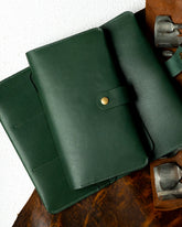 Aurora – Green Indian Buffalo Calf Leather