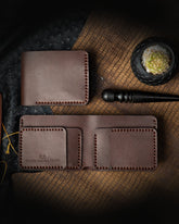 Hugo Wallet – Ceylon Dark Brown Edition - Ceylon Leather Crafts