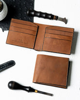 Levi Wallet – Ceylon Honey Brown Edition - Ceylon Leather Crafts