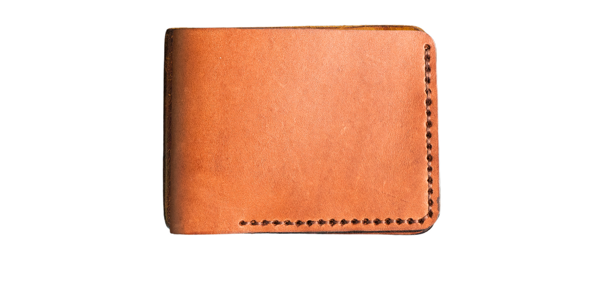 The wallet on the day it was finished