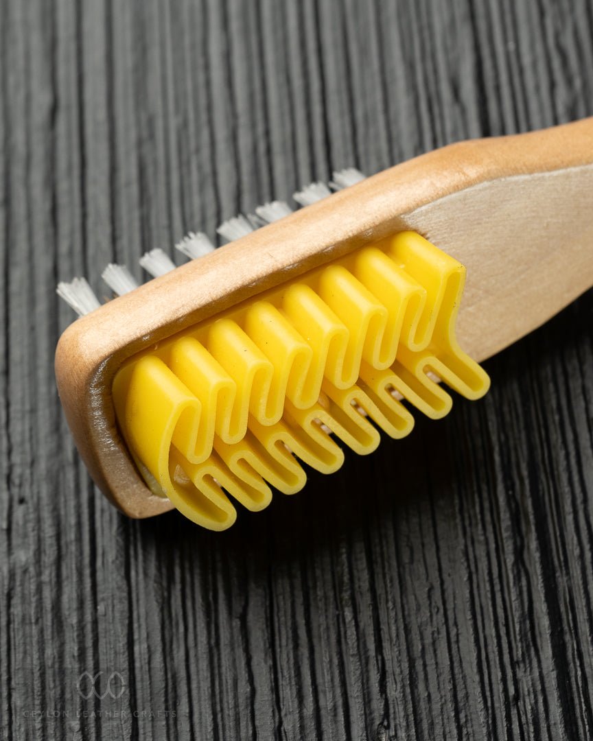 2 - in - 1 Suede &amp; Nubuck Cleaning Brush - Ceylon Leather Crafts