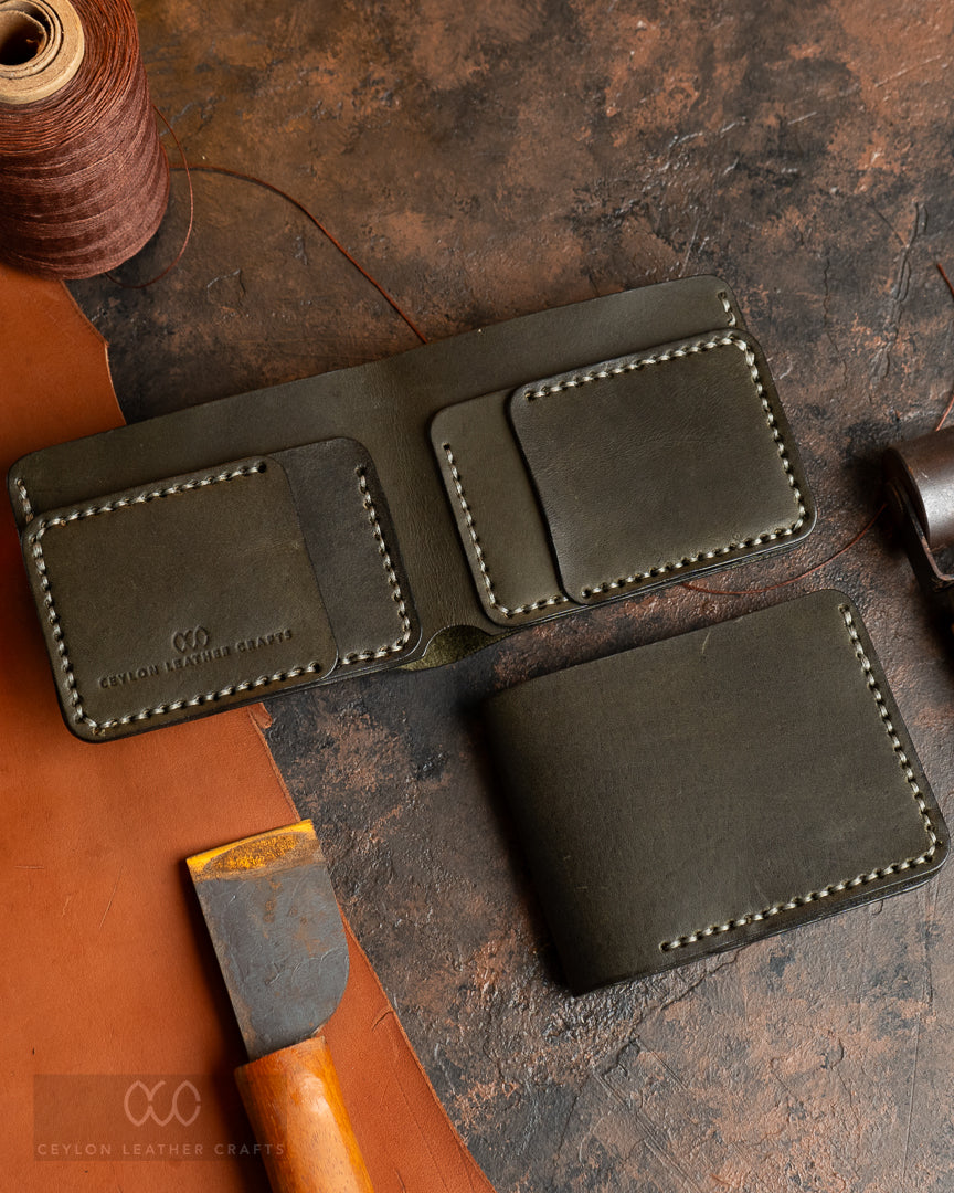 Hugo Green - Cow Leather wallet
