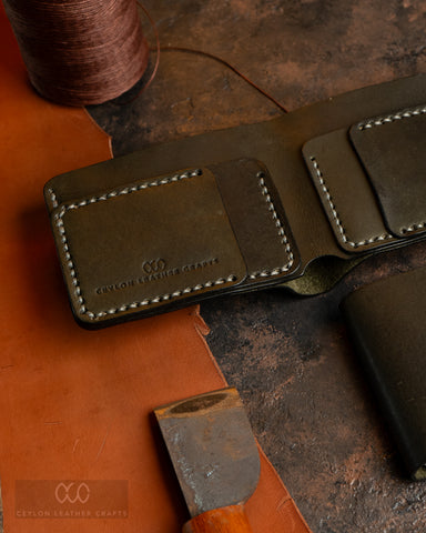 Hugo Green - Cow Leather wallet