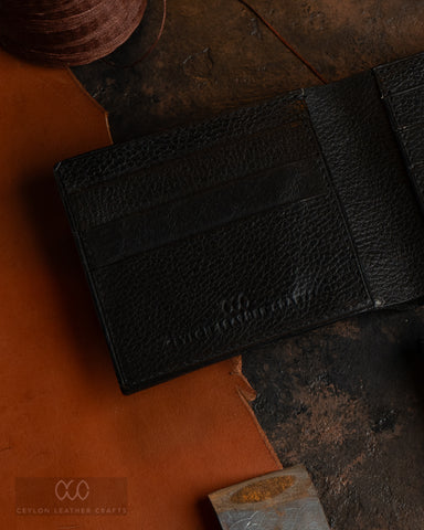 Adam Black - BR embossed cow Leather