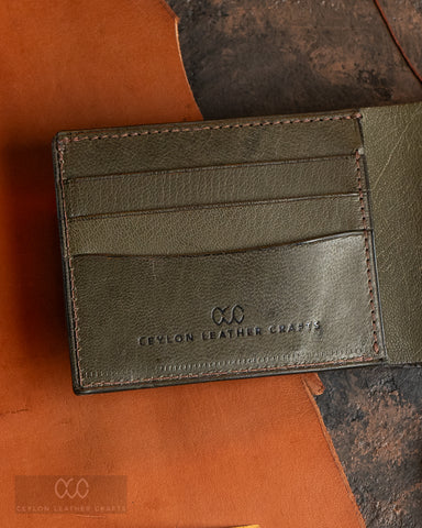 LEO Brown & Green - Goat Leather