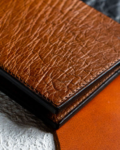 Ostrich Leather Bifold – Levi Edition