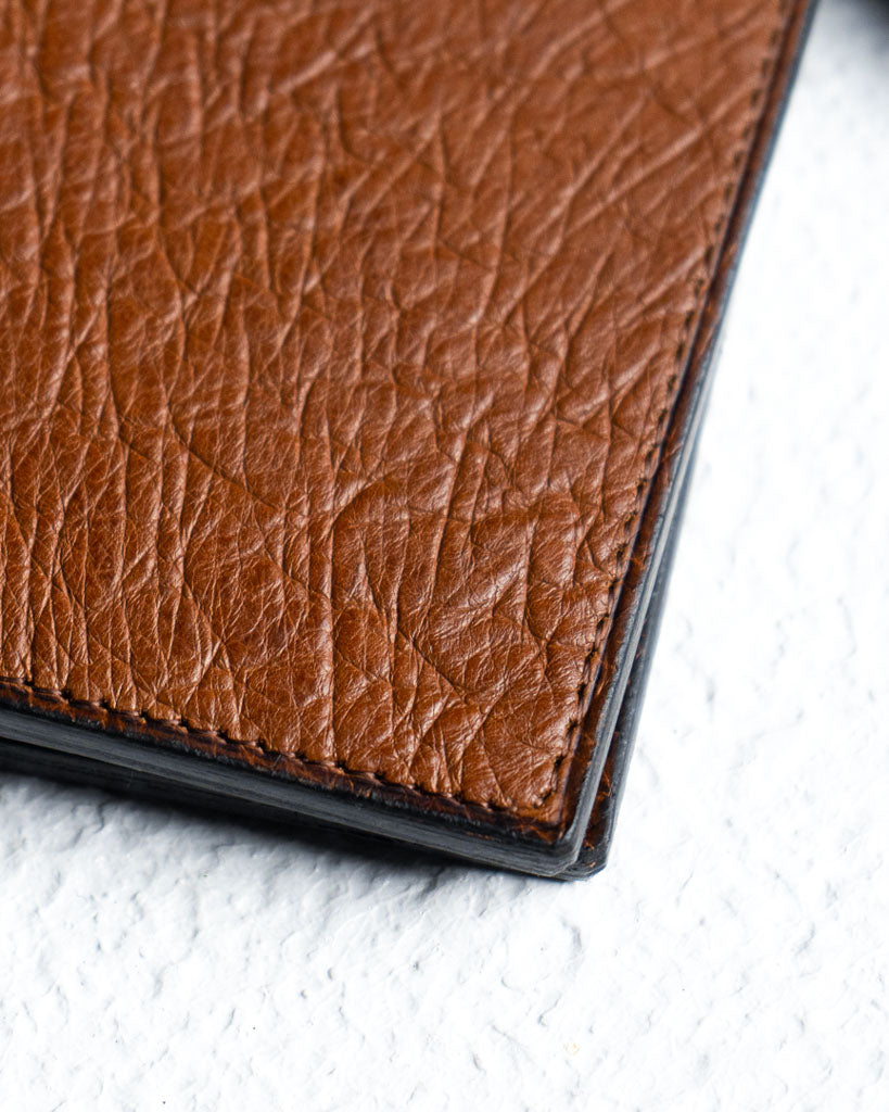 Ostrich Leather Bifold – Adam Edition
