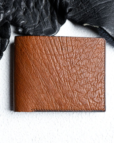 Ostrich Leather Bifold – Levi Edition