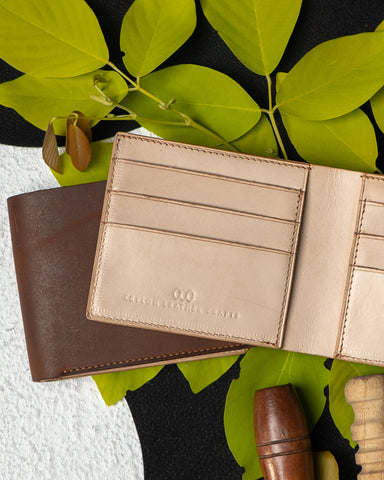 Adam Wallet – Oil Pull-Up & Crust Leather Edition