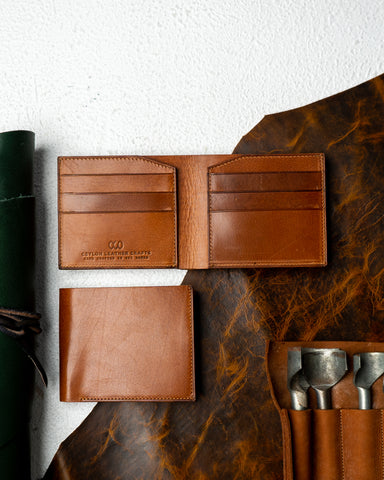 Levi Wallet – Woody Tan Leather Edition