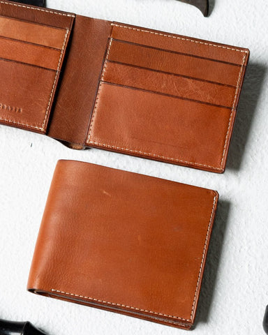 Adam Italian Calf Leather - white tread - Ceylon Leather Crafts