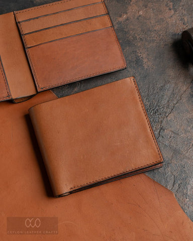 Adam - Reddish Brown Cow Leather - Ceylon Leather Crafts