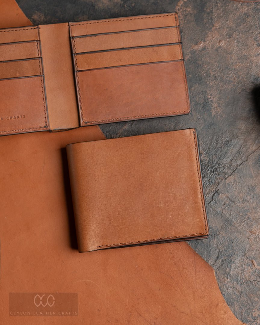 Adam - Reddish Brown Cow Leather - Ceylon Leather Crafts