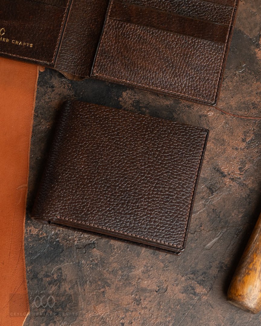 Adam - Vintage Brown Cow Leather - Ceylon Leather Crafts