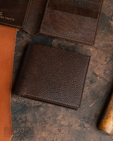Adam - Vintage Brown Cow Leather - Ceylon Leather Crafts
