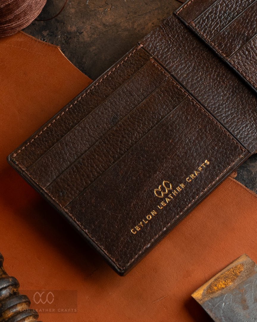 Adam - Vintage Brown Cow Leather - Ceylon Leather Crafts
