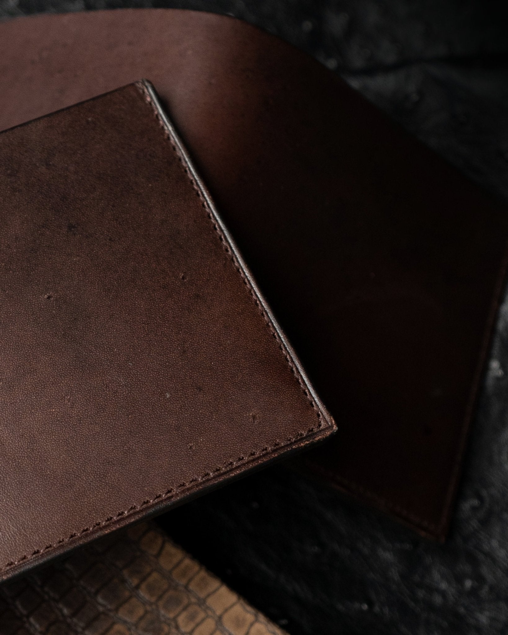 Adam Wallet – Ceylon Dark Brown Edition - Ceylon Leather Crafts