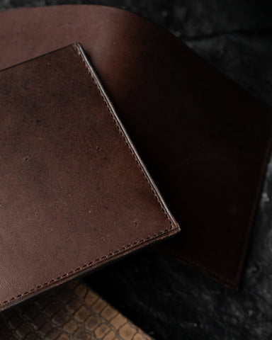 Adam Wallet – Ceylon Dark Brown Edition - Ceylon Leather Crafts