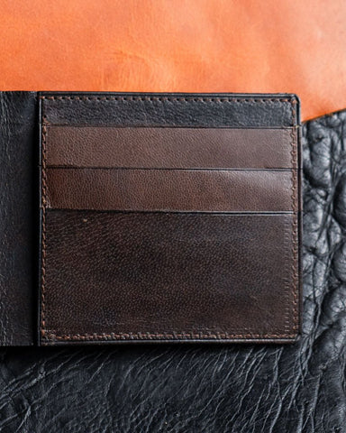 Adam Wallet – Coffee Brown Edition - Ceylon Leather Crafts