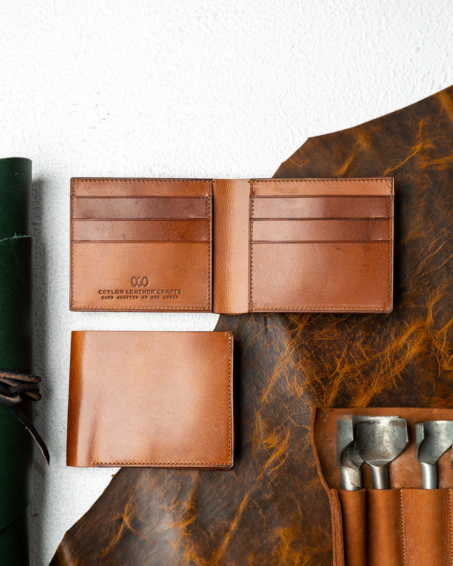 Adam – Woody Tan Leather Edition - Ceylon Leather Crafts