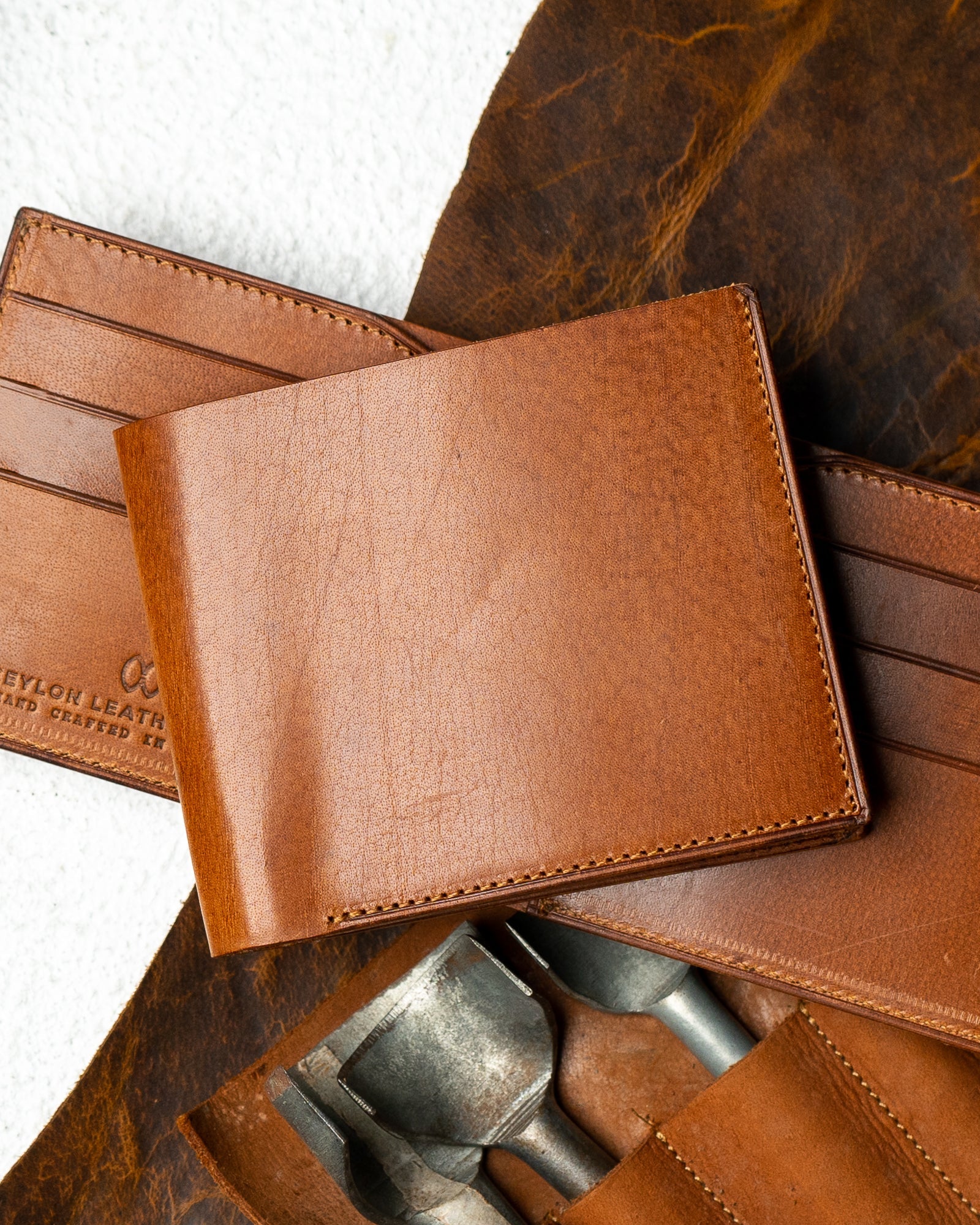 Adam – Woody Tan Leather Edition - Ceylon Leather Crafts