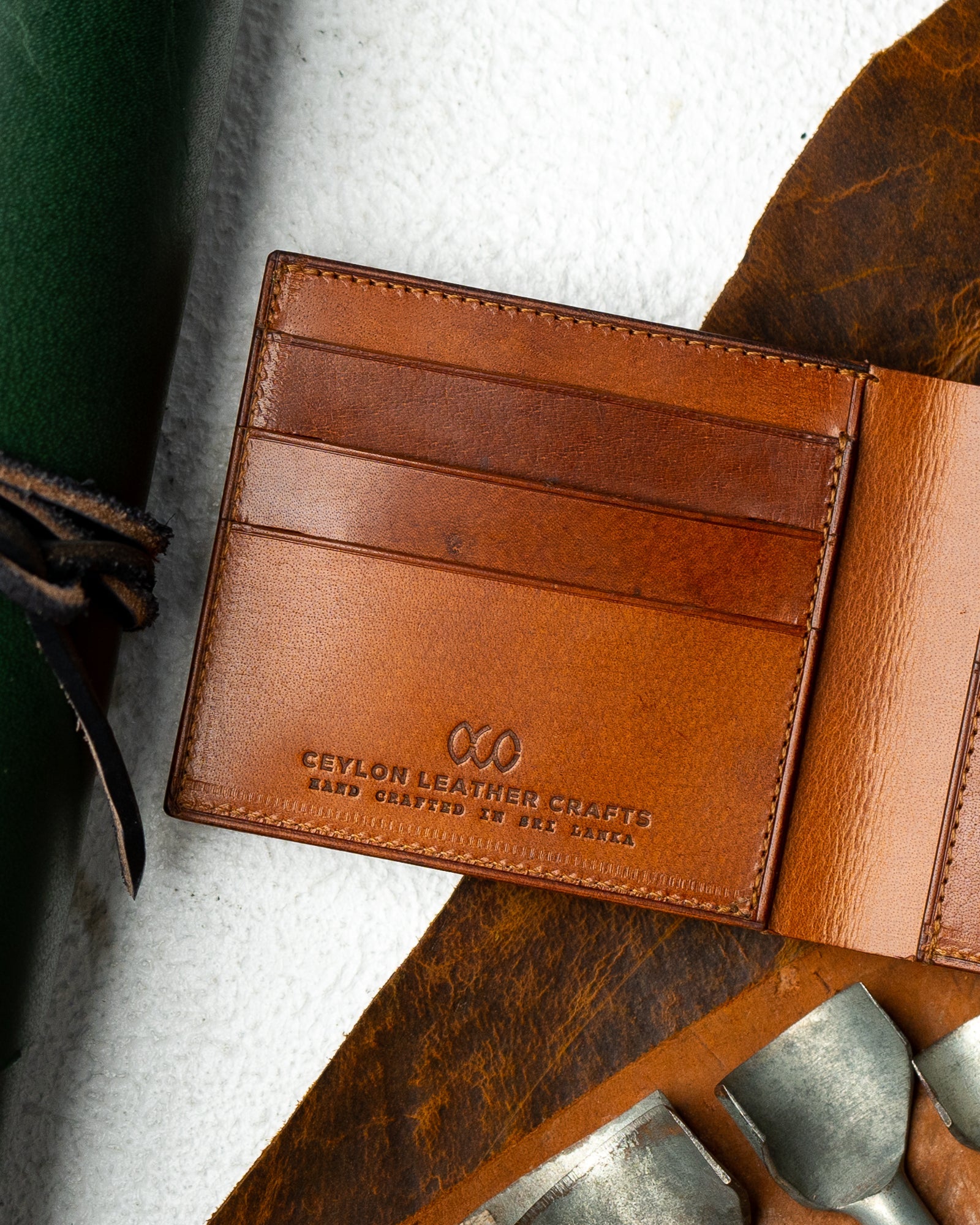 Adam – Woody Tan Leather Edition - Ceylon Leather Crafts