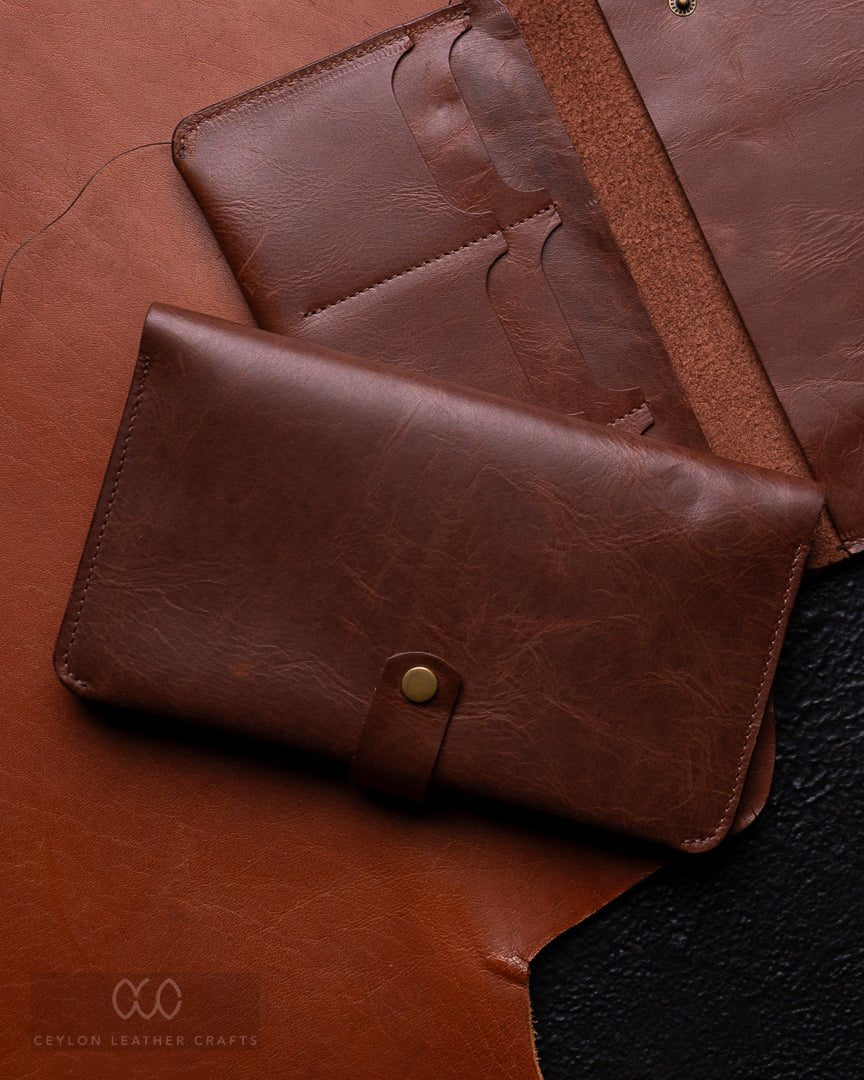 Aurora aged brown - Ceylon Leather Crafts