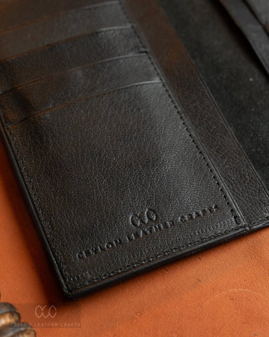 Caleb Black - Goat Leather - Ceylon Leather Crafts
