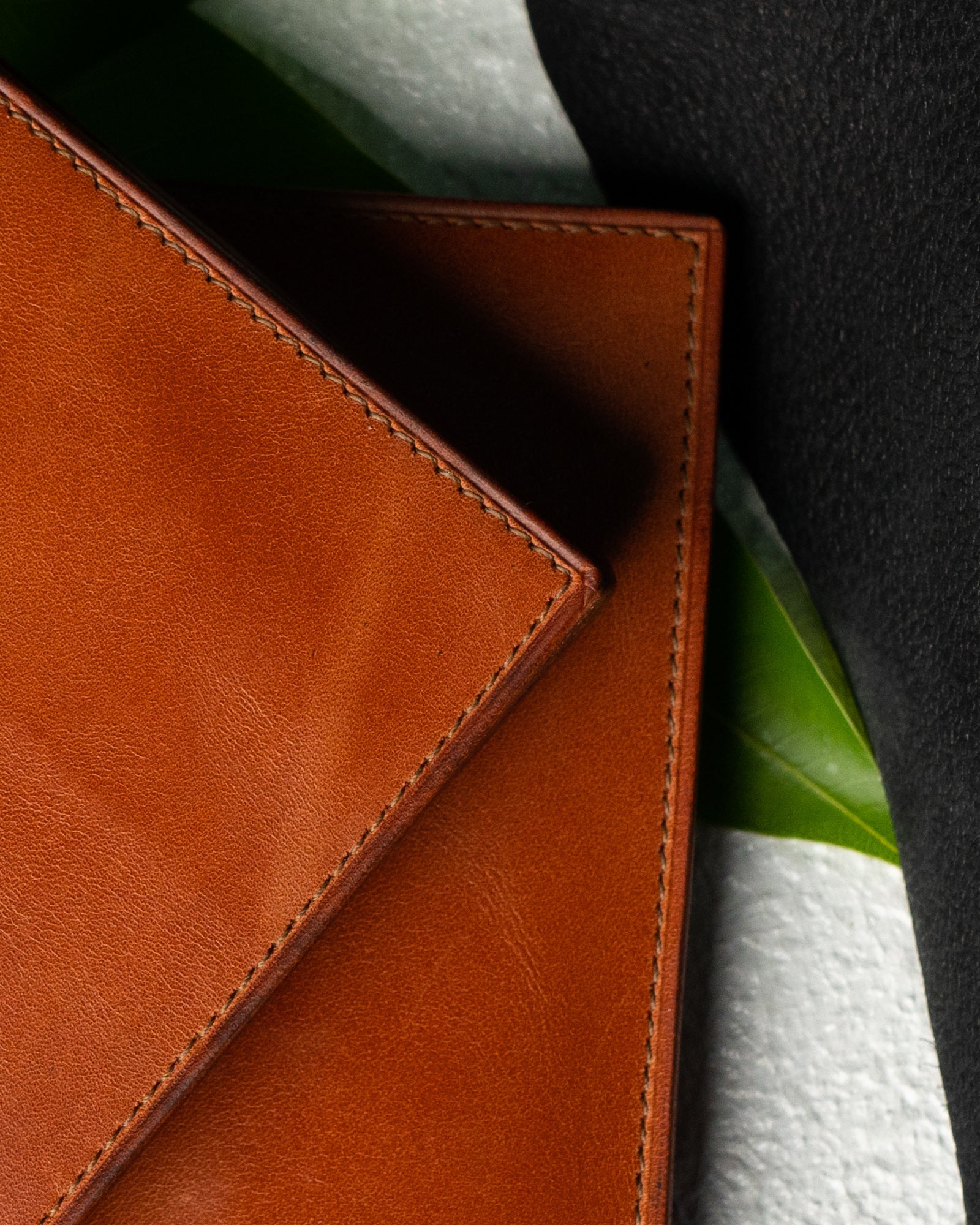Caleb Wallet – Imported Wax Oil Leather (Tan Edition) - Ceylon Leather Crafts