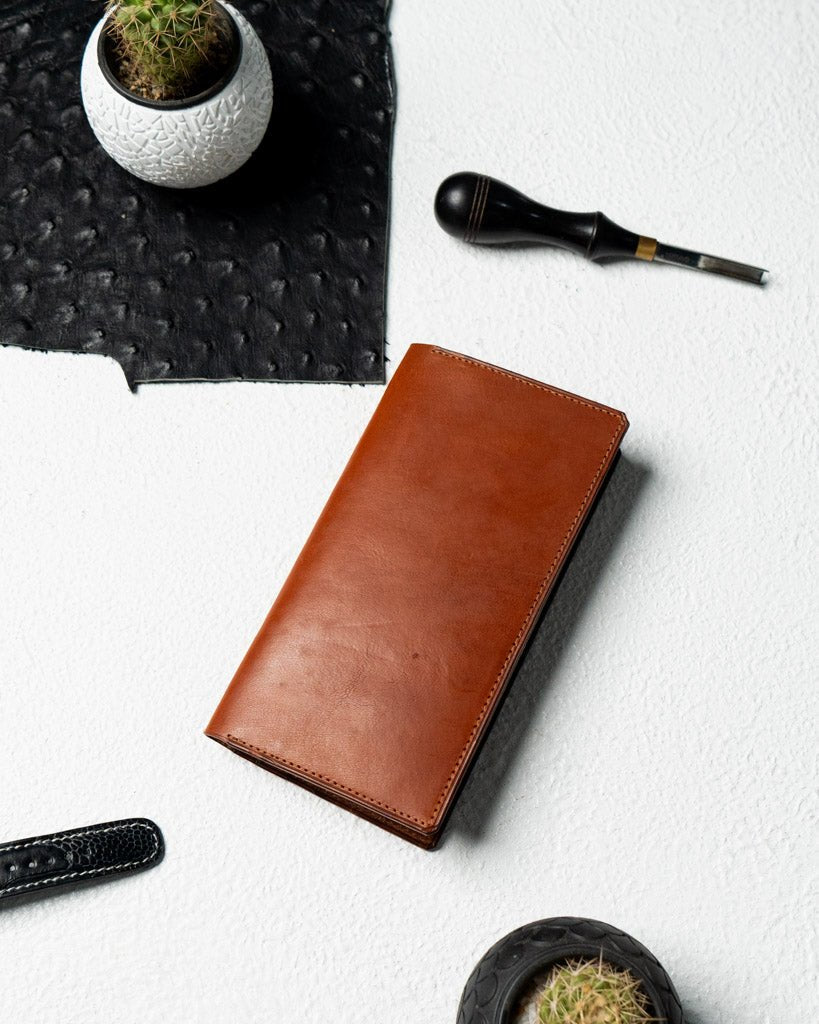 Caleb Wallet – Italian Full - Veg Calf Leather Edition - Ceylon Leather Crafts