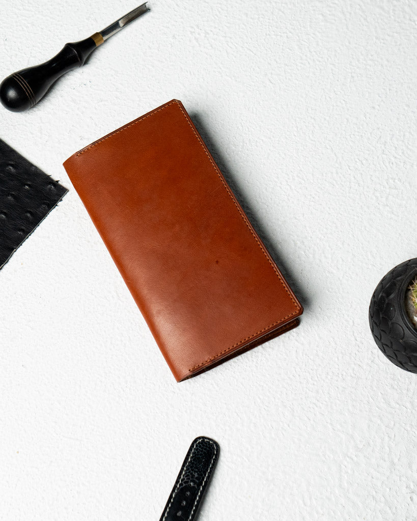 Caleb Wallet – Italian Full - Veg Calf Leather Edition - Ceylon Leather Crafts