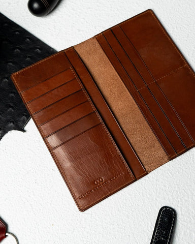Caleb Wallet – Italian Full - Veg Calf Leather Edition - Ceylon Leather Crafts