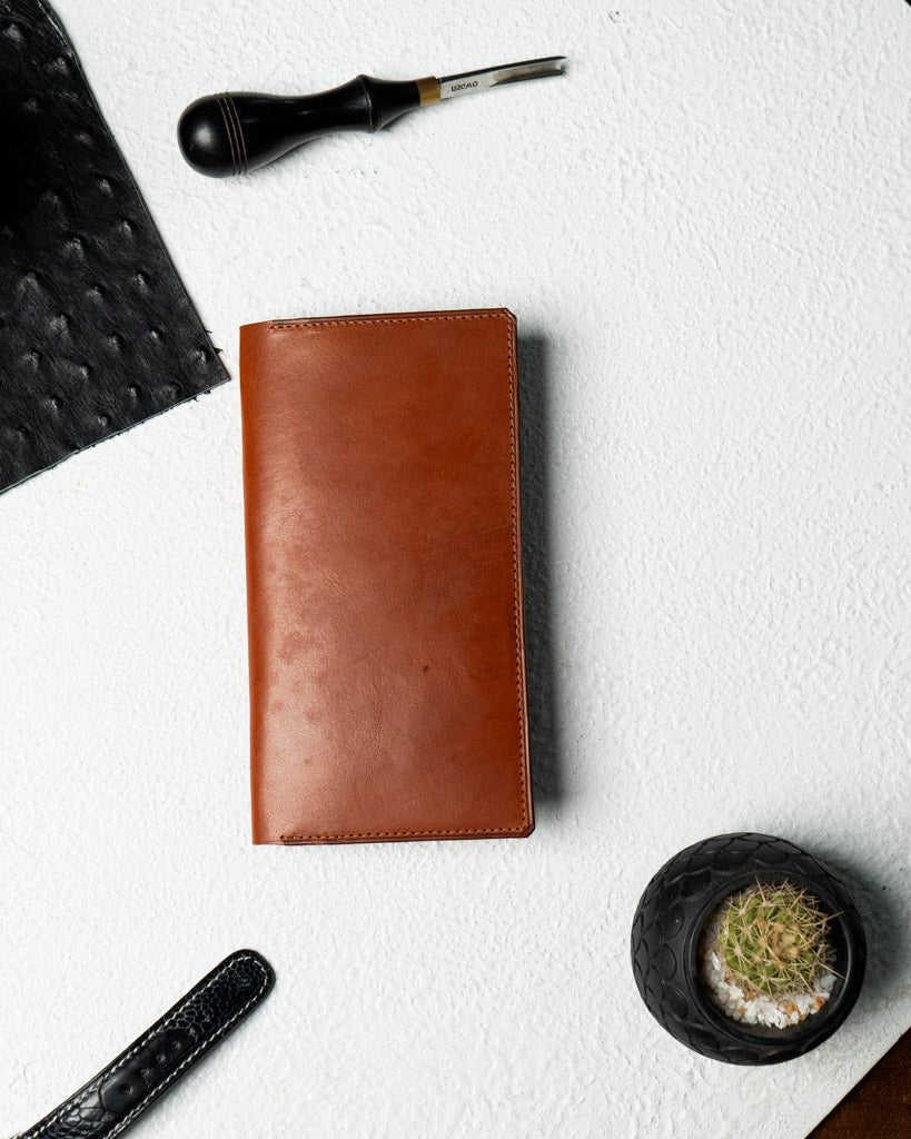 Caleb Wallet – Italian Full - Veg Calf Leather Edition - Ceylon Leather Crafts