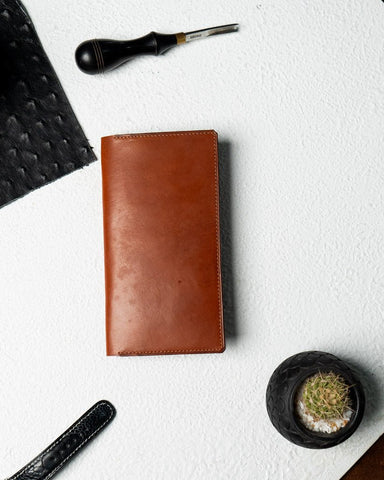 Caleb Wallet – Italian Full - Veg Calf Leather Edition - Ceylon Leather Crafts