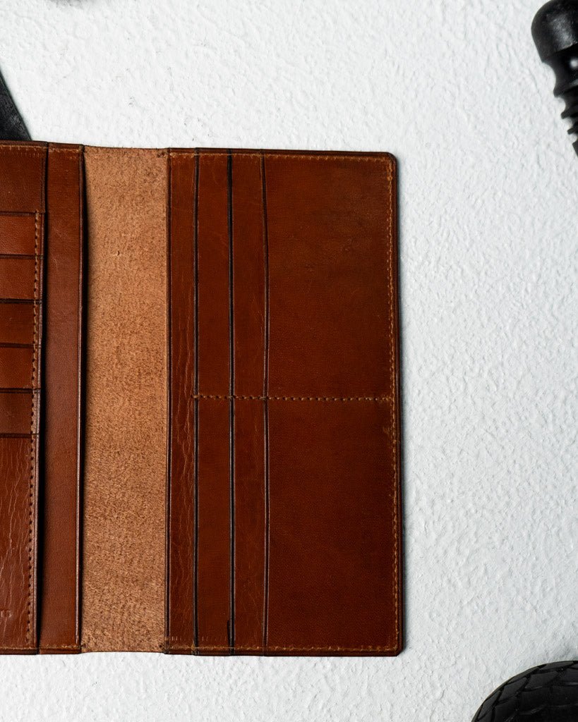 Caleb Wallet – Italian Full - Veg Calf Leather Edition - Ceylon Leather Crafts