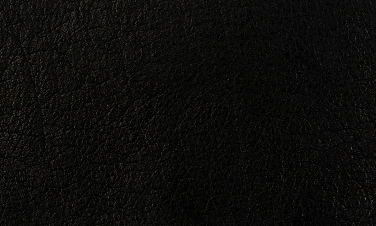 Full grain leather, magnified