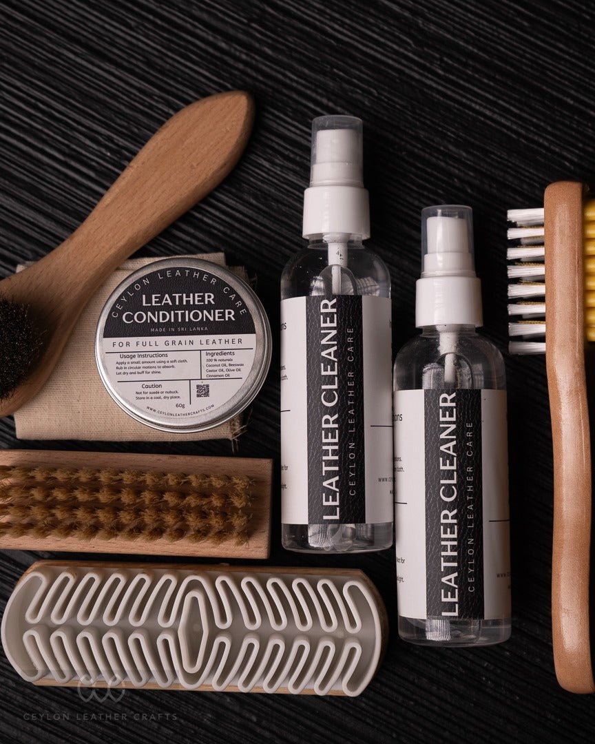 Ceylon Leather Care – Total Leather Care Kit - Ceylon Leather Crafts