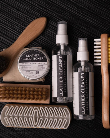 Ceylon Leather Care – Total Leather Care Kit - Ceylon Leather Crafts