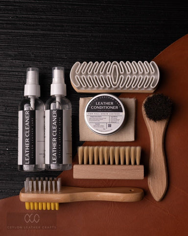 Ceylon Leather Care – Total Leather Care Kit - Ceylon Leather Crafts