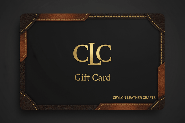 CLC Gift Cards - Ceylon Leather Crafts