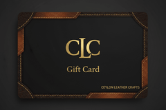 CLC Gift Cards - Ceylon Leather Crafts