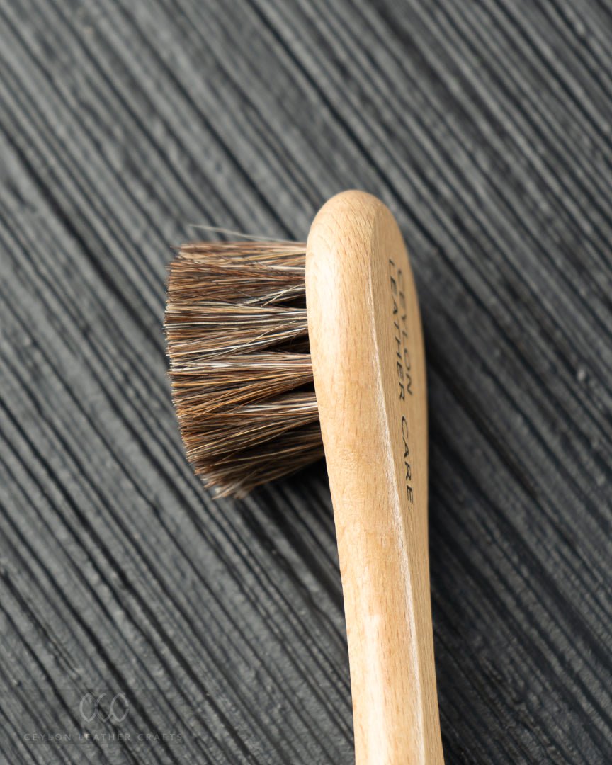 Horsehair Leather Cleaning Brush - Ceylon Leather Crafts