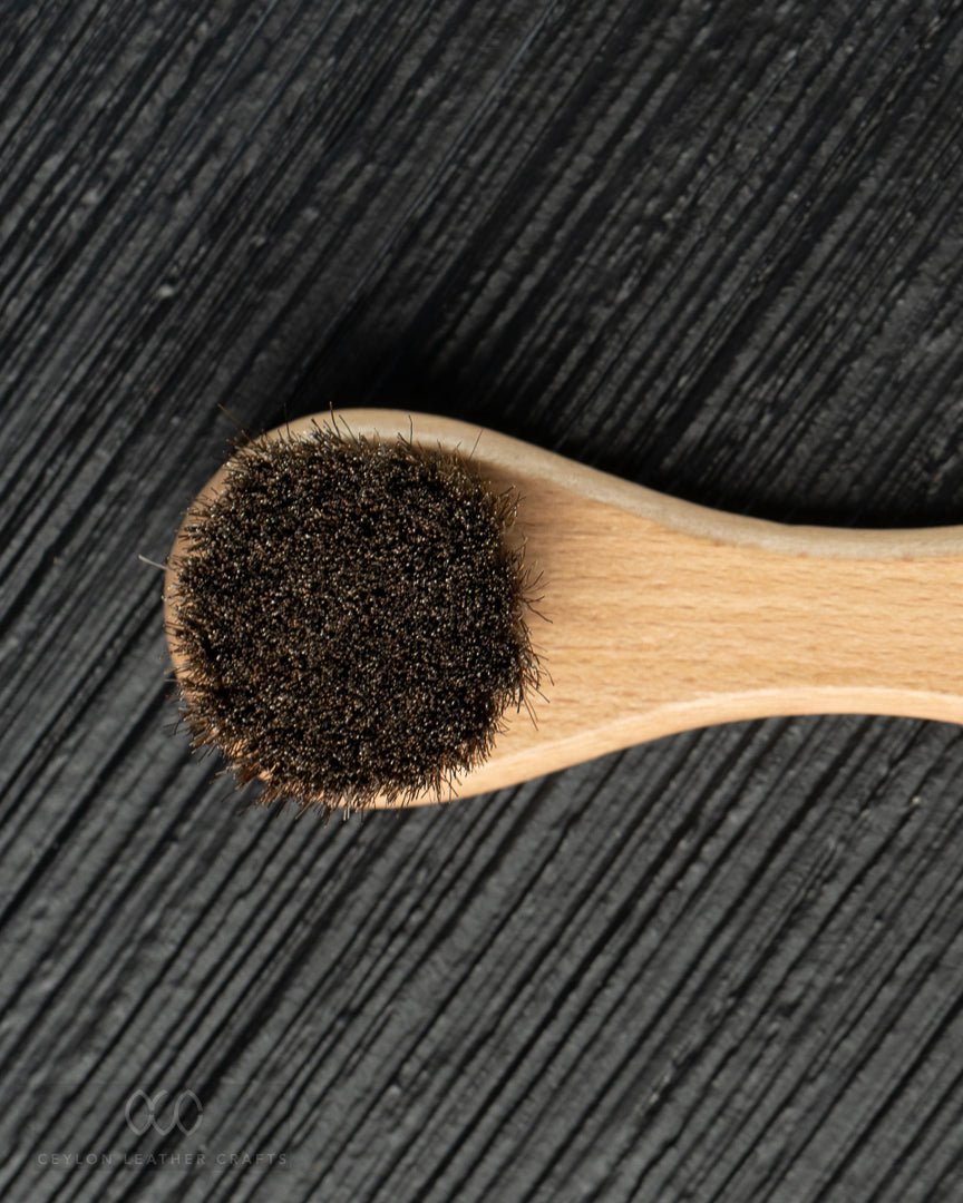 Horsehair Leather Cleaning Brush - Ceylon Leather Crafts