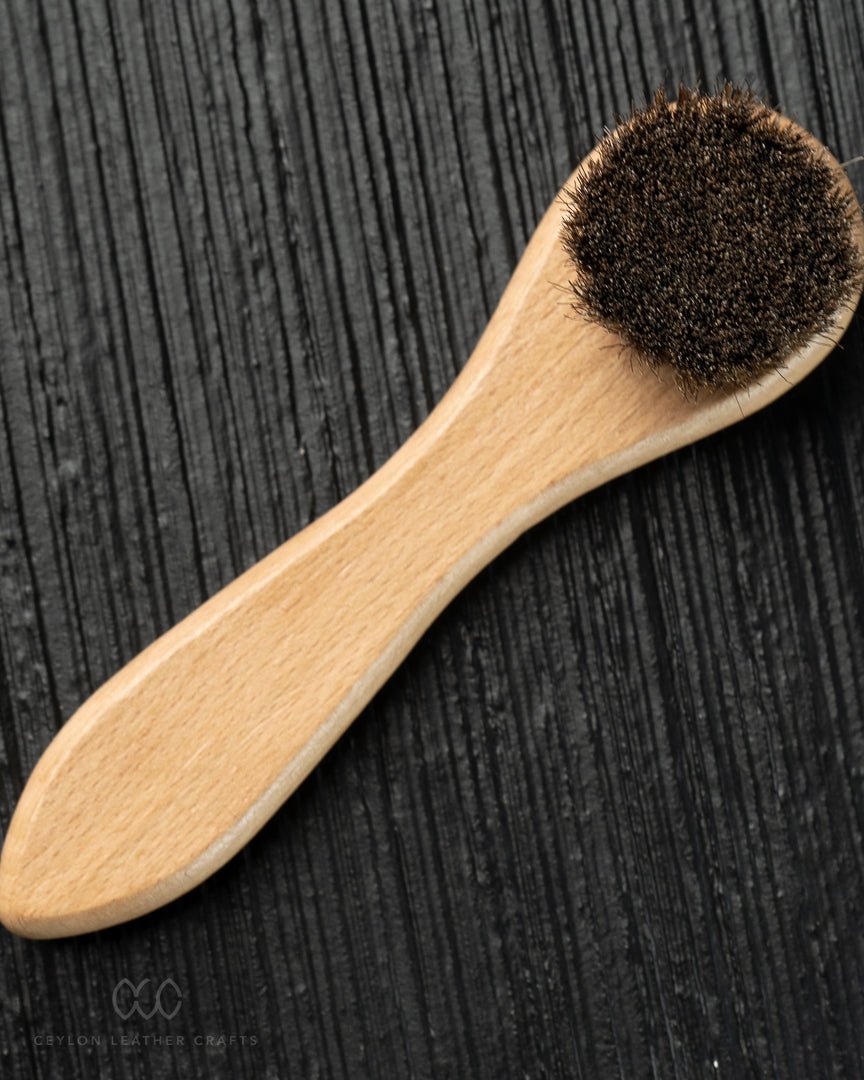 Horsehair Leather Cleaning Brush - Ceylon Leather Crafts