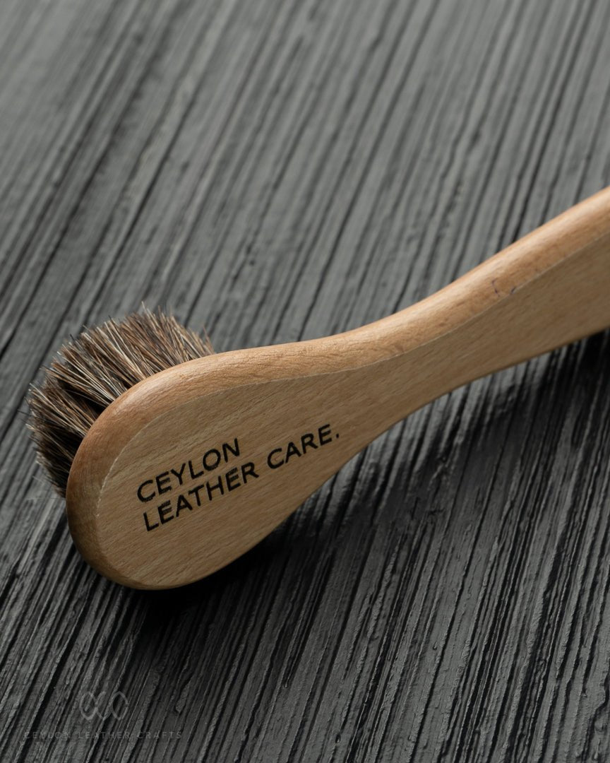 Horsehair Leather Cleaning Brush - Ceylon Leather Crafts