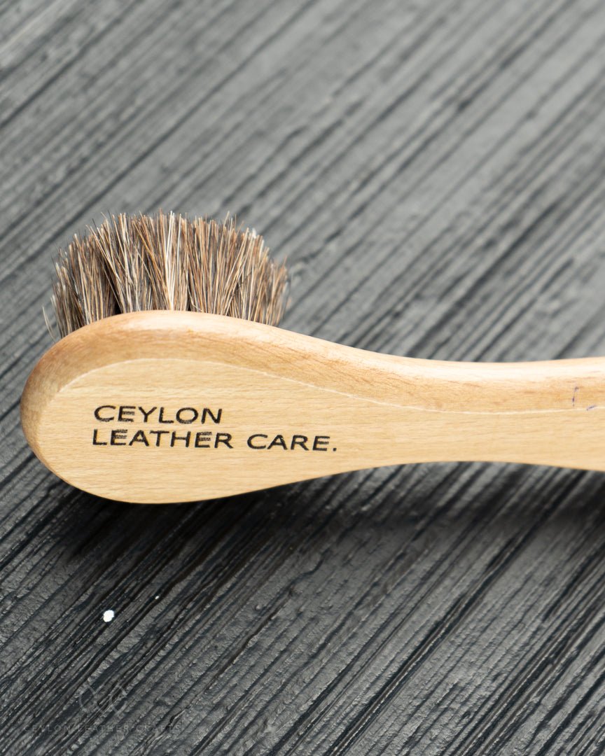 Horsehair Leather Cleaning Brush - Ceylon Leather Crafts