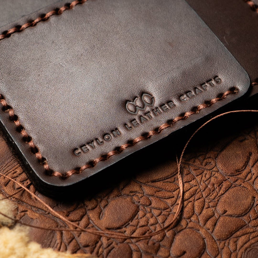 Hugo Coffee Brown - Cow Leather - Ceylon Leather Crafts