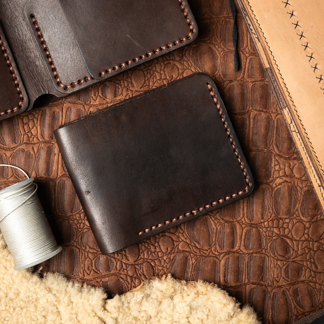 Hugo Coffee Brown - Cow Leather - Ceylon Leather Crafts