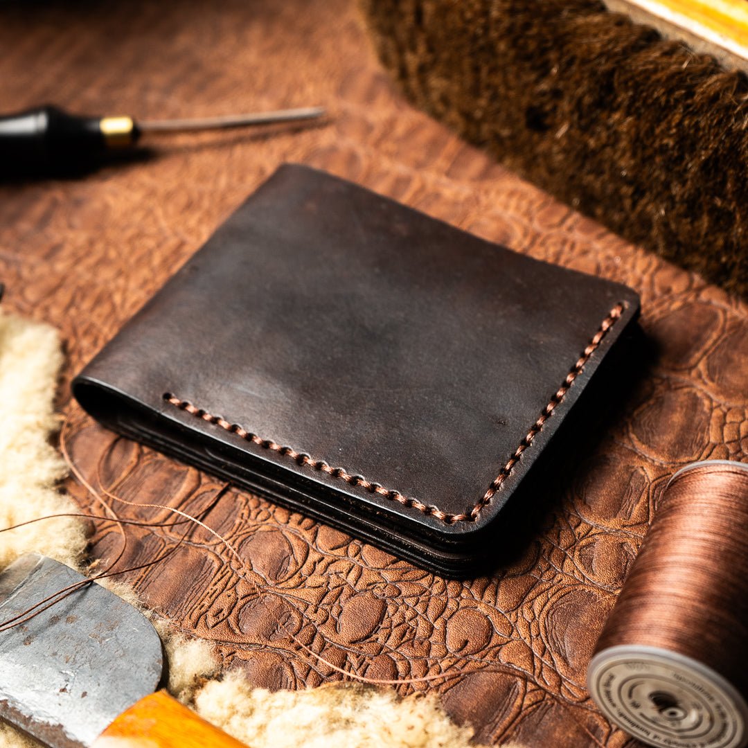 Hugo Coffee Brown - Cow Leather - Ceylon Leather Crafts