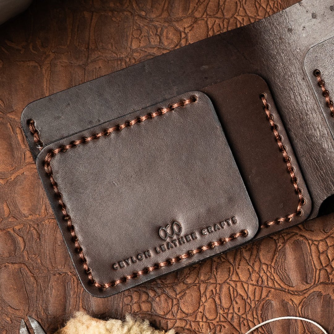 Hugo Coffee Brown - Cow Leather - Ceylon Leather Crafts